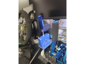 sim sequenziale Ingranaggio cambio shifter simracing corsa video gioco 3d print model - Mito3D