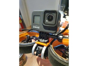 Diatone Cinewhoop taycan Universal gopro montieren filmisch Drohne Rennen fpv Kamera 3d print model - Mito3D