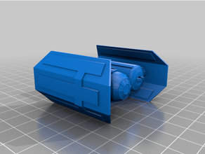attacher bombardier 1 200 échelle 3d print model - Mito3D