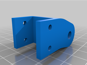 yuvarlanma tekerlek Kulp destek 3d print model - Mito3D
