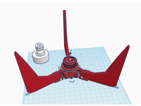 água foguete stratolauncher 3d print model - Mito3D