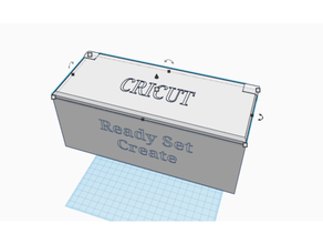 cricut box adaptor machine maker pens office organization organize organizer storage toolbox tools 3d print model - Mito3D