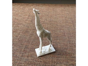 giraffe sculpture 3d print model - Mito3D