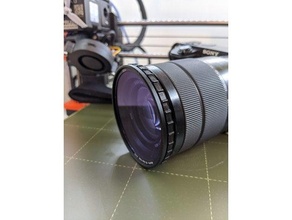 Câmera filtro adaptadores adaptador lente dslr openscad parametrizado paramétrico Projeto parametrizável slr 3d print model - Mito3D