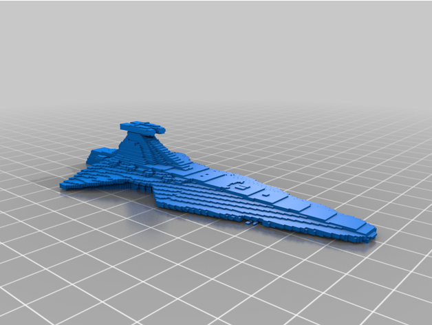 3d barra venator class+star+destroyer 3D print model - Mito3D