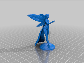 d&d fae 32mm dnd faerie fairy fay fey mini miniture pathfinder pixie 3d print model - Mito3D