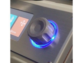 melhorado discar botão mp selecionar mini monoprice mpsm melhoria 3d print model - Mito3D