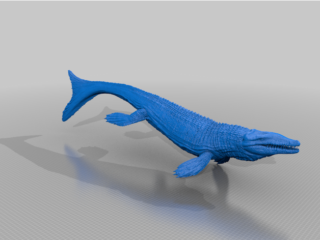 dakosaurus dinosaurs godzilla jurassic marine reptiles ocean prehistoric prehistory 3D print model - Mito3D