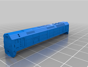 bl classe diesel locomotiva 3d print model - Mito3D