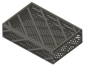 ventilated box desiccant 3d print model - Mito3D