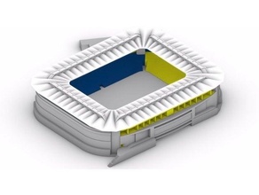 fenerbahçe kr Saraçoğlu stadyum 3d print model - Mito3D