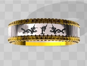 simple ring 3d print model - Mito3D