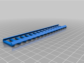 picatinny rail ladder cover airsoft accesories attachment ar15 rifle 3d print model - Mito3D