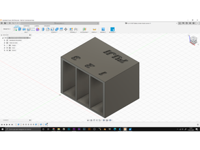 fujifilm x100f battery holder np-w126s bladerunner font photography typography 3d print model - Mito3D