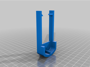 seguridad portón pestillo mecanismo 3d print model - Mito3D