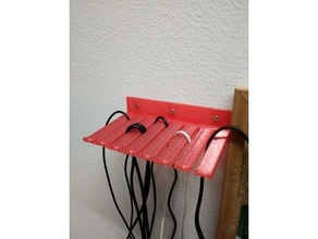 cable rack 15 cm holder 3d print model - Mito3D