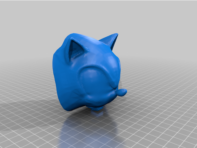 sonic hedgehog holder 3D print model - Mito3D