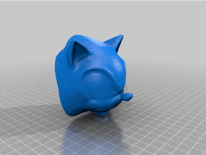 sônica ouriço suporte 3d print model - Mito3D