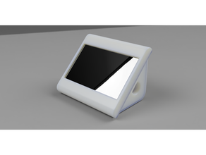 frambuesa pi 4 caso funda hiperpíxel toque pantalla 3d print model - Mito3D