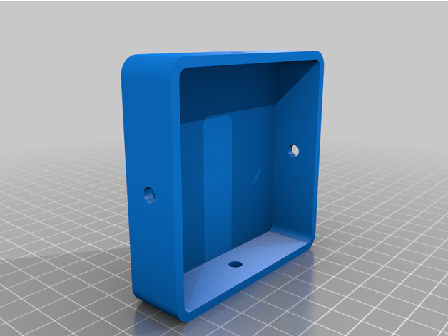 post cap 7x7cm closed 3D print model - Mito3D