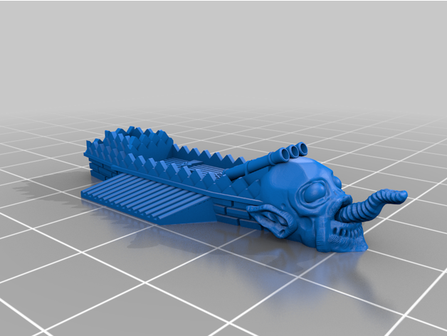 taint ship remix fantasy manowar naval wargames 3D print model - Mito3D