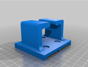 código barras scanner suporte 3d print model - Mito3D