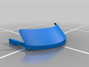 dentist pivot loupe face shield 3d print model - Mito3D