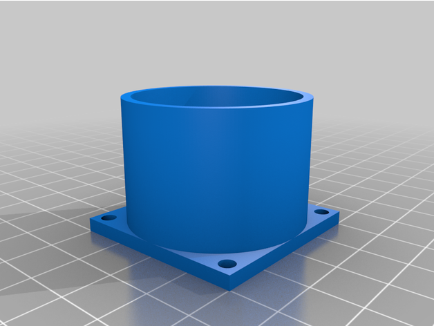 funnel 40x40x20 fan 3D print model - Mito3D