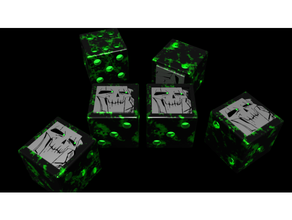 necron space zombie sci fi troll dice 40k necrons scifi wargaming warhammer 3d print model - Mito3D