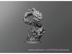 Lava Blase dnd Dungeons Drachen Tischplatte 3d print model - Mito3D