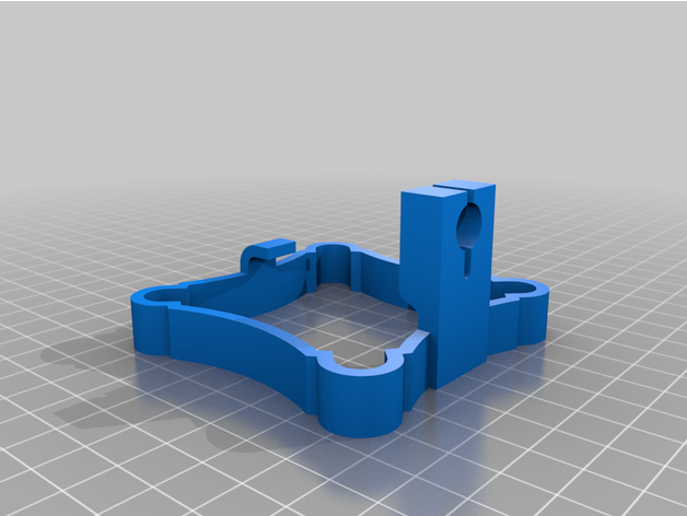ender-3 v2 dial gauge holder 3D print model - Mito3D