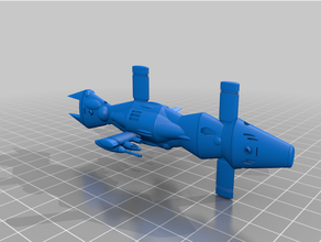 starfighter 122 starstalker 3d print model - Mito3D