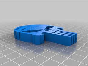 americano castigador logo 3d print model - Mito3D
