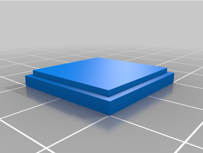 calibration cube lid 3d print model - Mito3D