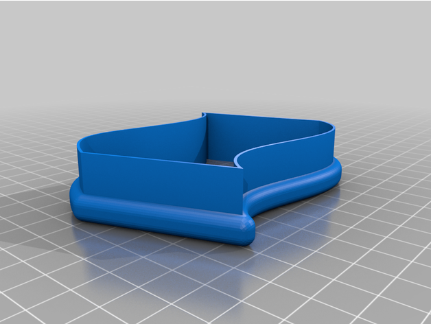 flag cookie cutter 3d cutters cookiecutter 3D print model - Mito3D