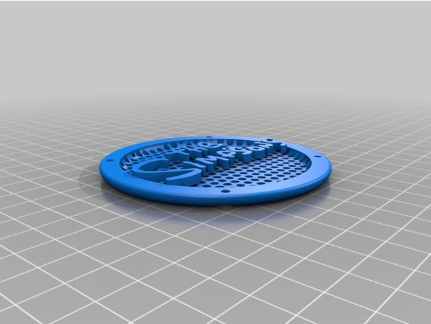 Simpsons Lautsprecher Grill 3D print model - Mito3D