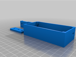 ender 3 filament scale - mount display box 3d print model - Mito3D