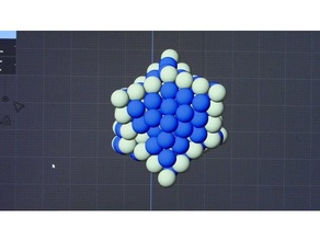 neodymium nucleus magnet 3d print model - Mito3D