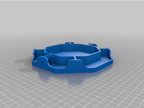 dice holder tray 3d print model - Mito3D