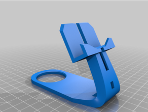 phone dock charging stand 3d print model - Mito3D