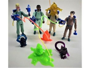 real ghostbusters accessories remix pack 80s cartoon action figure customized ectoplasma ghost hasbro kenner mastersoftheuniverse proton slimer toys 3d print model - Mito3D