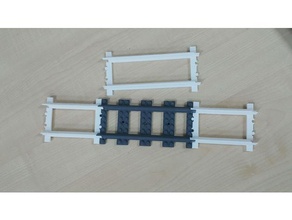 ciudad Lego ferrocarril 3d print model - Mito3D