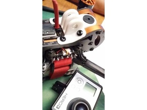 eachine tyro 109 gopro mount + beeper 3d print model - Mito3D