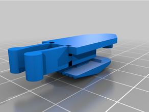 rasoio taglierina lama titolare supporto 3d print model - Mito3D