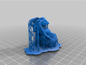 seaserpent dnd miniature dungeons dragons miniatures monster monsters 3d print model - Mito3D