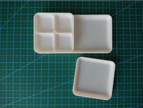 stapelbar Tabletts 3d print model - Mito3D