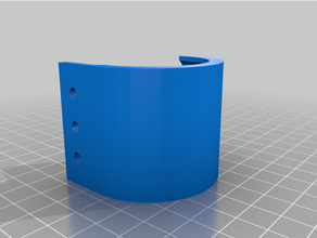 single piscina tubo flessibile appendiabiti 3d print model - Mito3D