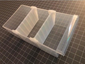 parts bin drawer tray divider 2580807 2580808 bunnings compartment dividers electronics handy organiser small storage 3d print model - Mito3D