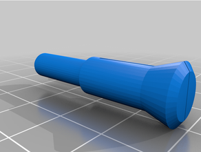 lâmina braçadeira modelo faca 3d print model - Mito3D