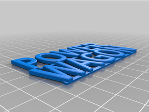 Esquive RAM Puissance wagon emblèmes 3d print model - Mito3D